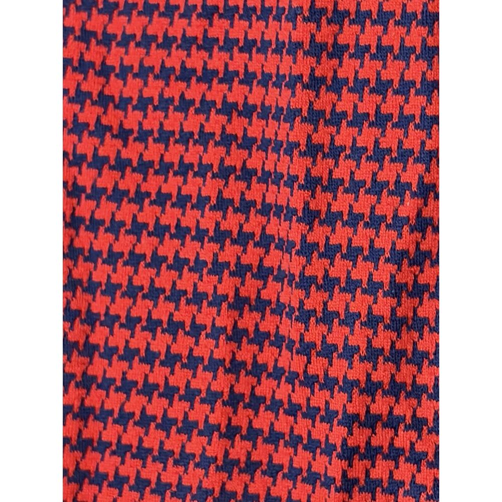 Rhone Commuter Shirt •Men S• Slim Fit Red Houndstooth Performance Button Down - Picture 3 of 11